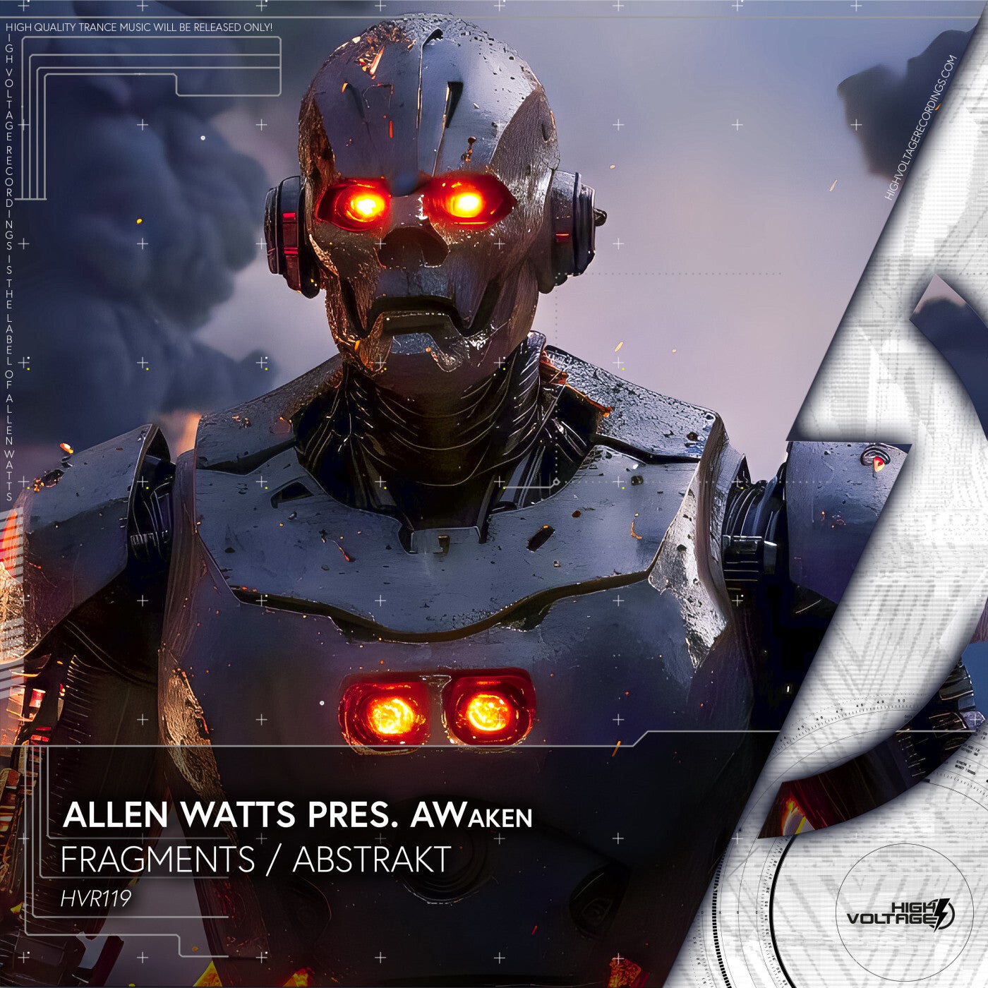 Cover - Allen Watts, Awaken - Abstrakt (Extended Mix)