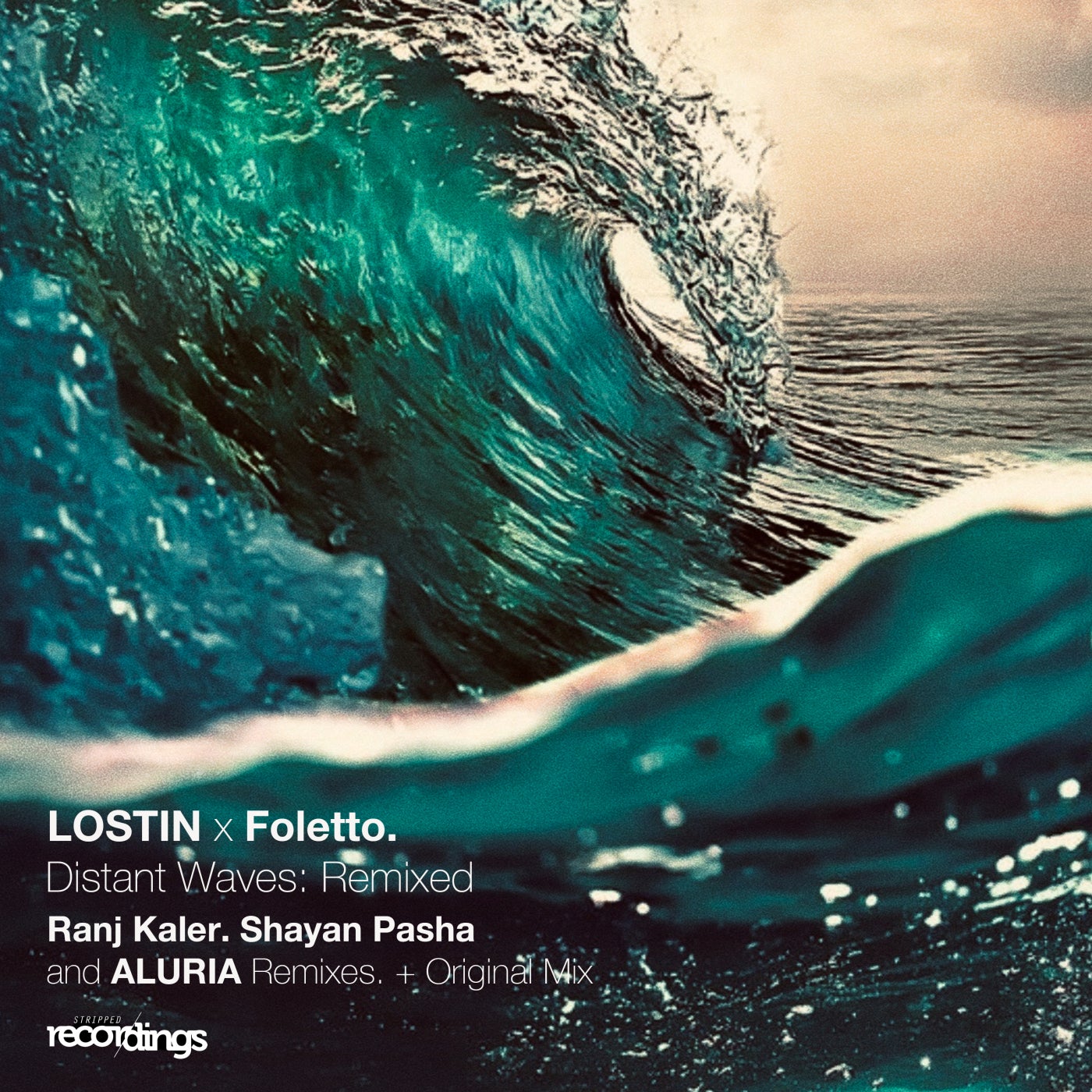 Cover - Foletto, LOSTIN - Distant Waves (ALURIA Remix)