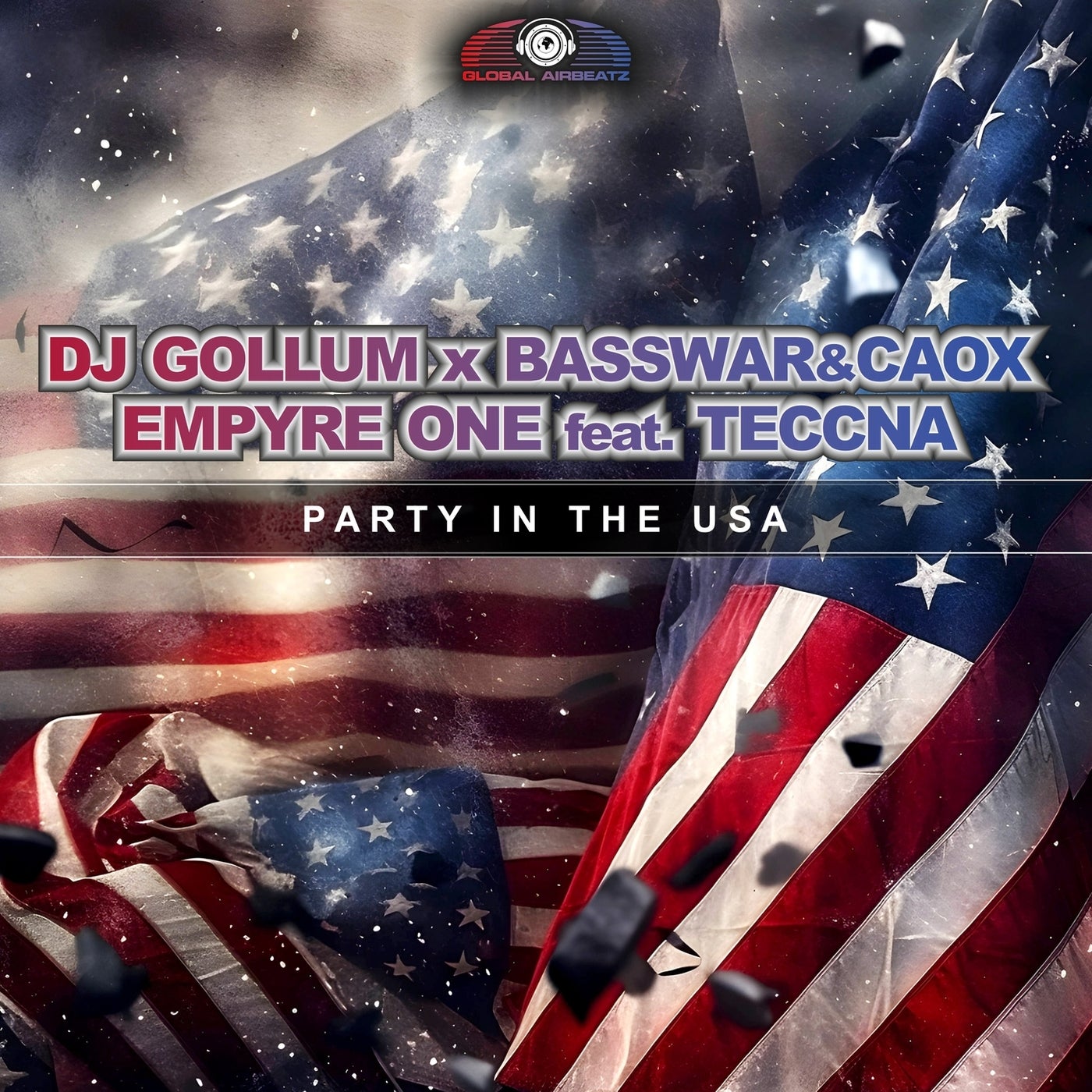 Cover - Empyre One, DJ Gollum, BassWar & CaoX, TECCNA - Party in the USA (Extended Mix)