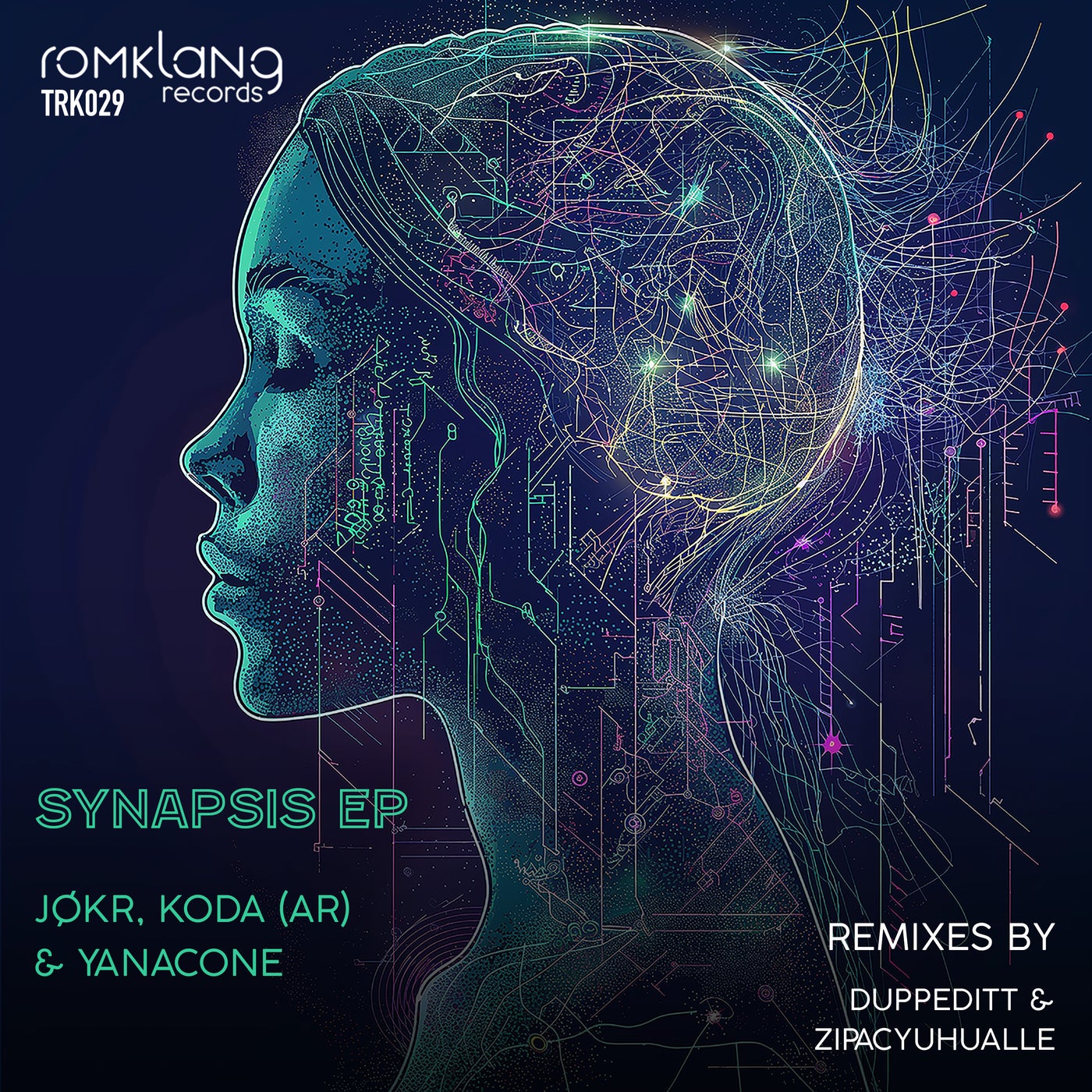 Cover - Yanacone, JØKR, KODA (AR) - Synapsis (Original Mix)