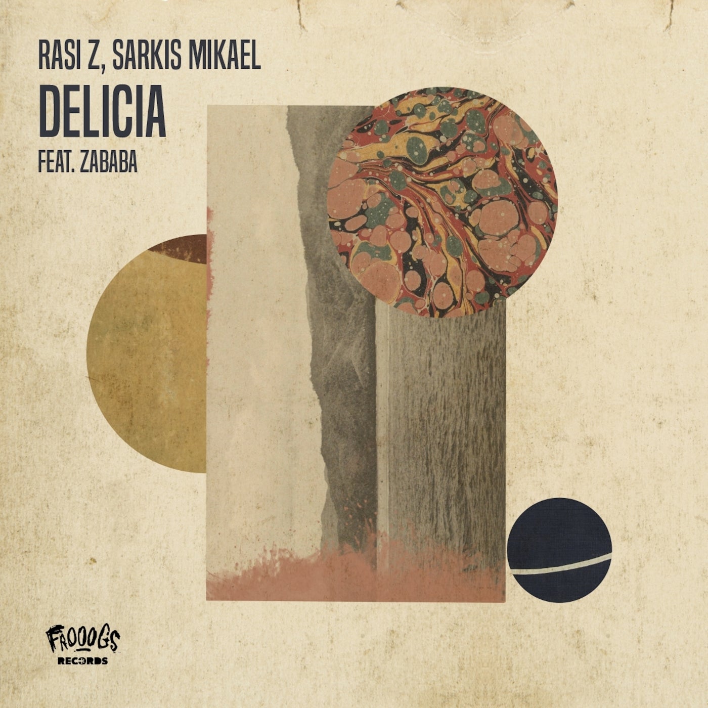 Cover - Sarkis Mikael, Rasi Z - Delicia feat. Zababa (Original Mix)