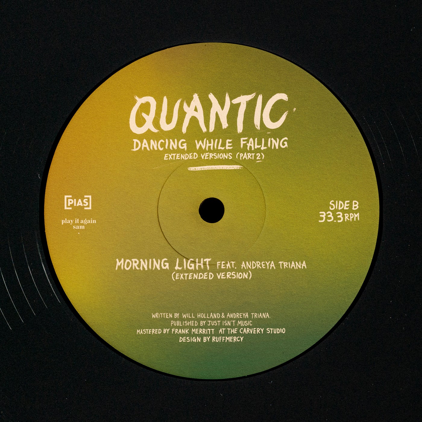 Cover - Quantic, Andreya Triana - Morning Light feat. Andreya Triana (Extended Version)