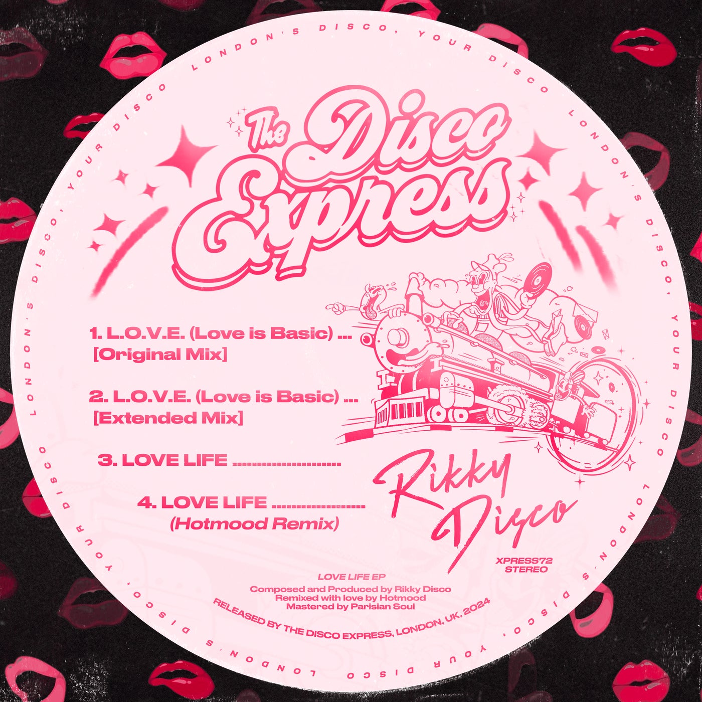 Cover - Rikky Disco - L.O.V.E. (Love Is Basic) (Extended Mix)