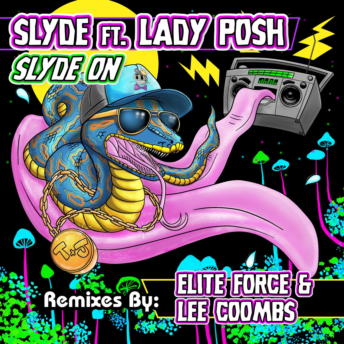 Cover - Slyde, Lady Posh - Slyde On (Lee Coombs Dub Mix)