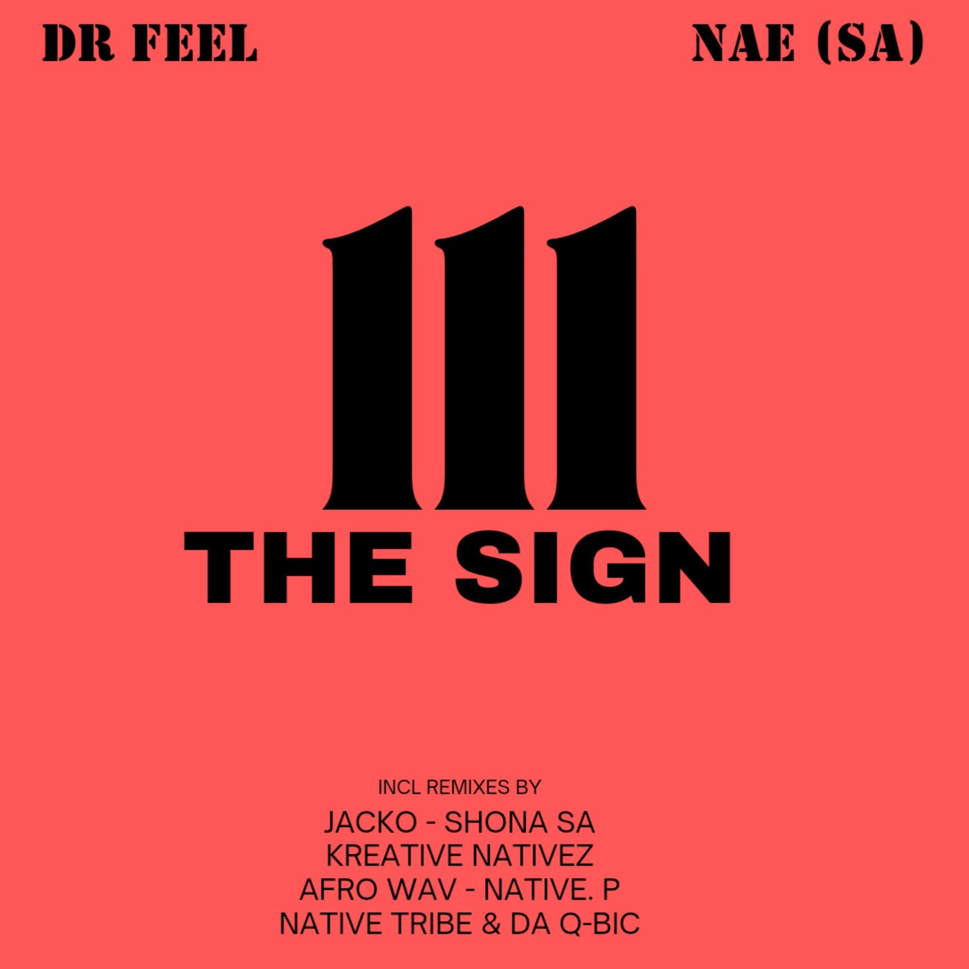 Cover - Dr Feel, NAE (SA) - The Sign (Original Mix)