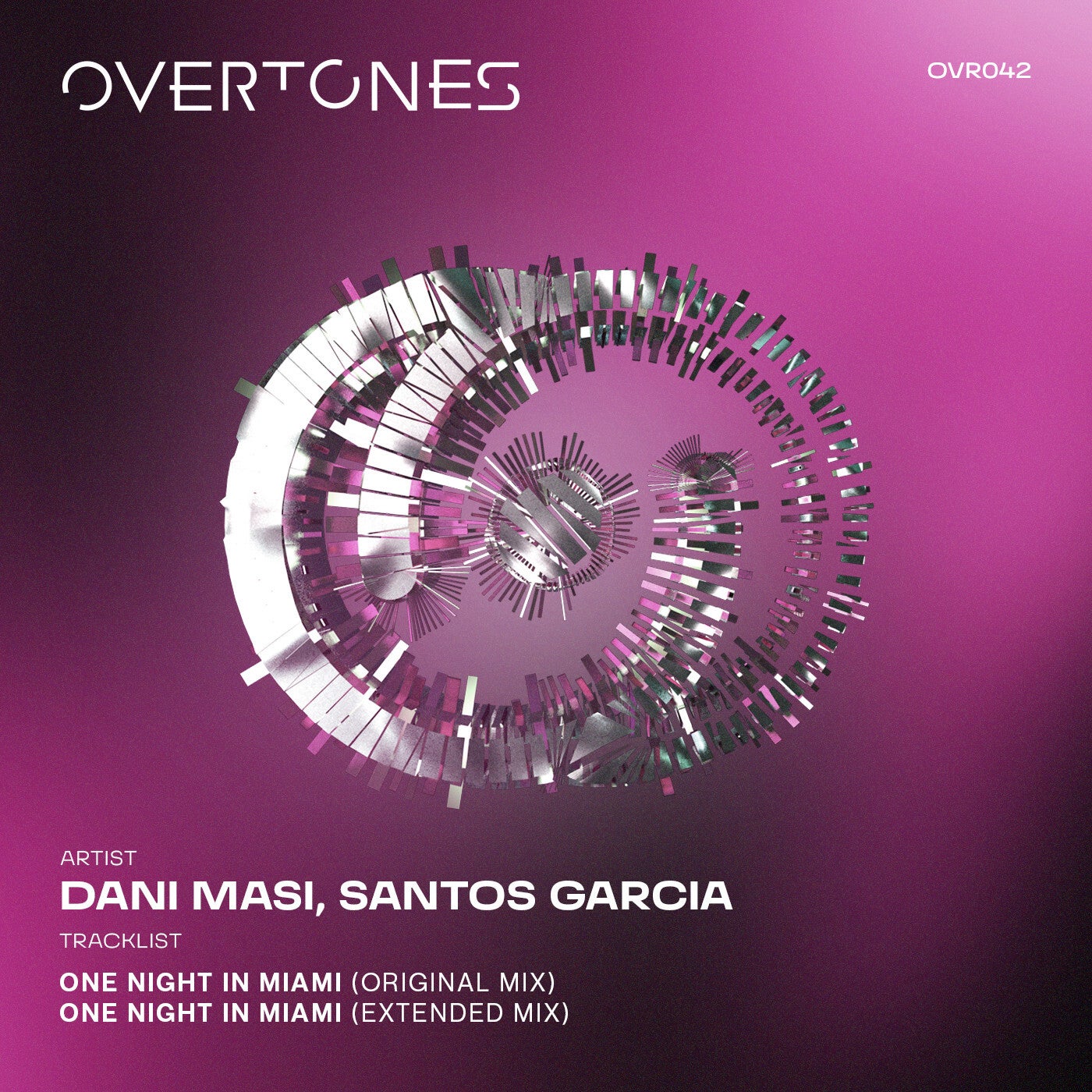 Cover - Dani Masi, Santos Garcia - One Night In Miami (Original Mix)