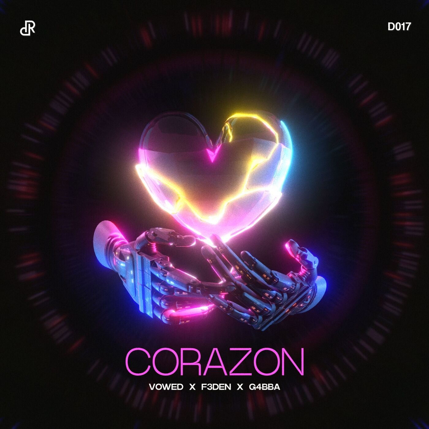 Cover - G4BBA, VOWED, F3DEN - Corazon (Extended Mix)