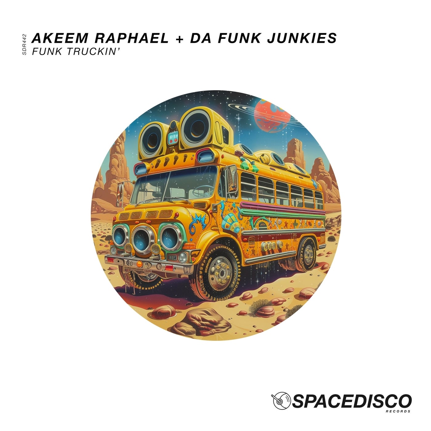 Cover - Da Funk Junkies, Akeem Raphael - Funk Truckin' (Original)