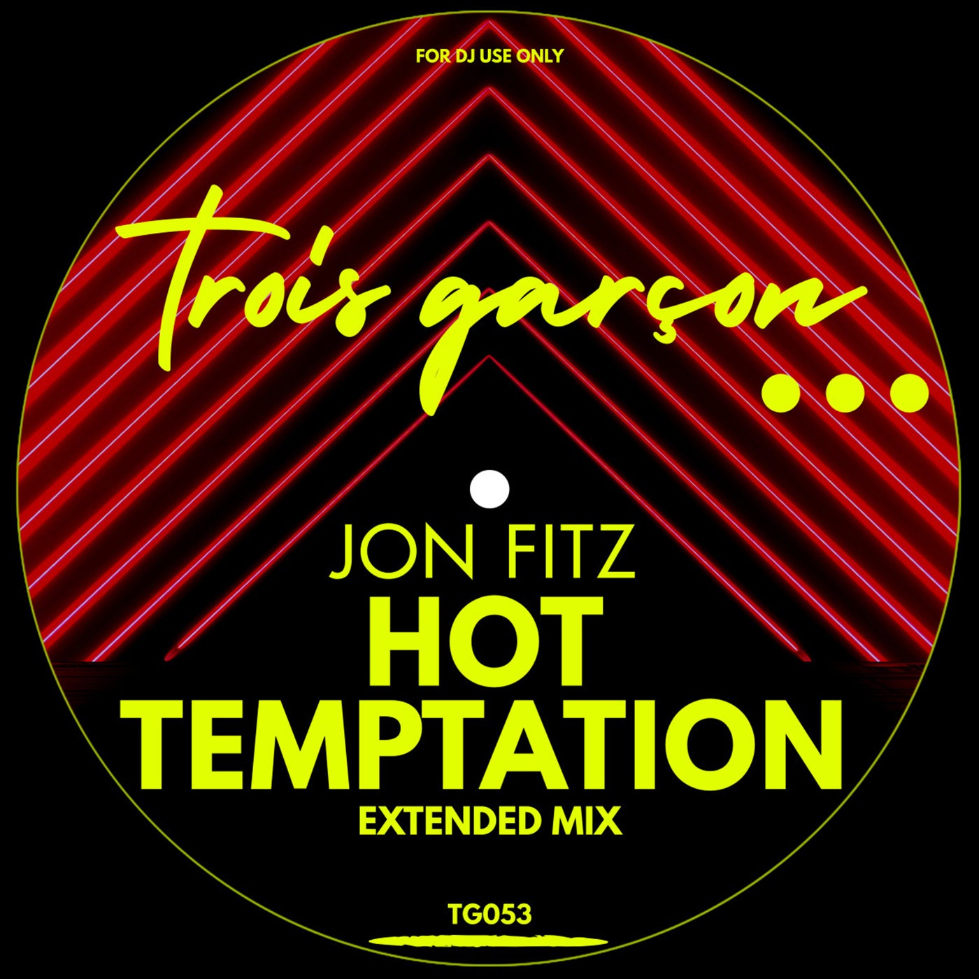 Cover - Jon Fitz - Hot Temptation (Extended Mix)