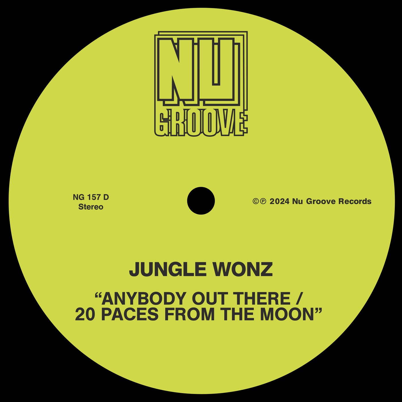 Cover - Jungle Wonz - 20 Paces From The Moon (Steve Mac Dub)