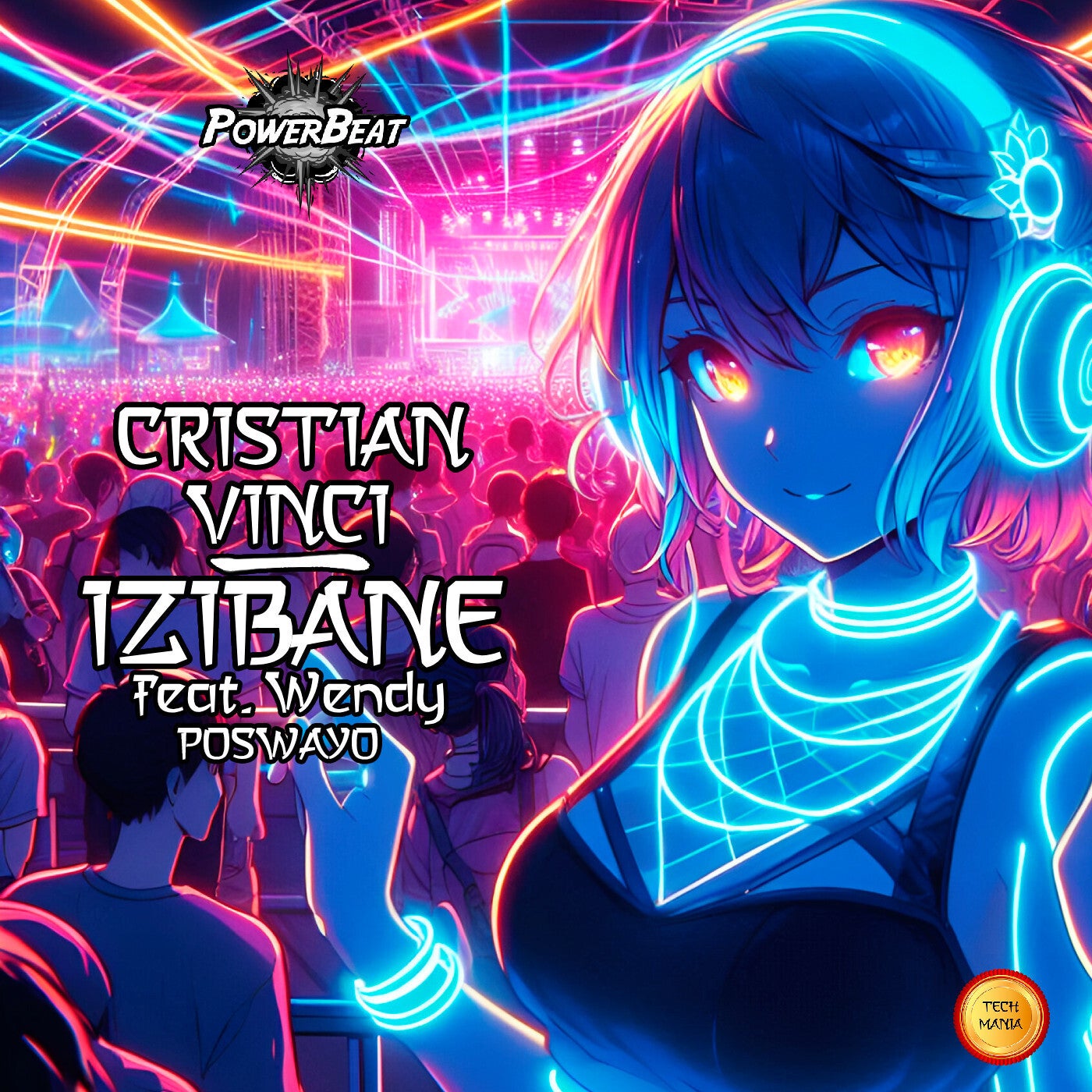 Cover - Cristian Vinci - Izibane (feat. Wendy Poswayo) (Original Mix)