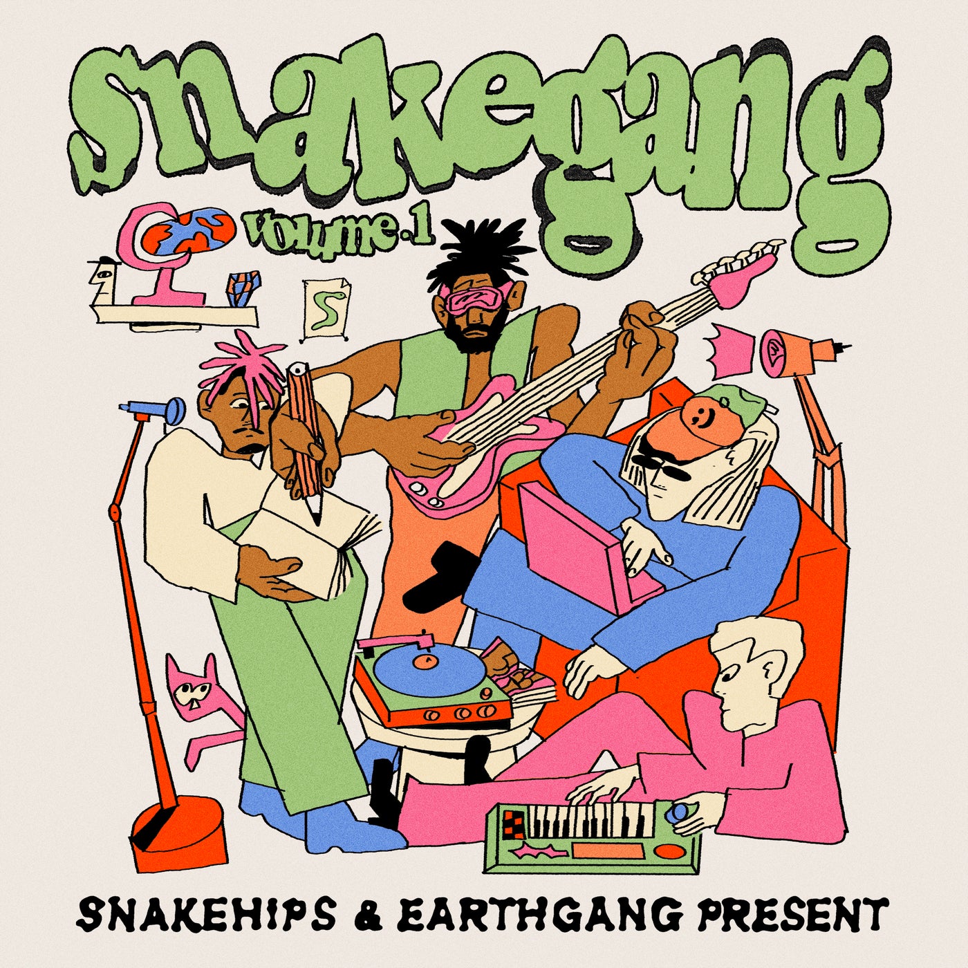 Cover - EARTHGANG, Snakehips, SNAKEGANG - GLIMMER. (Original Mix)