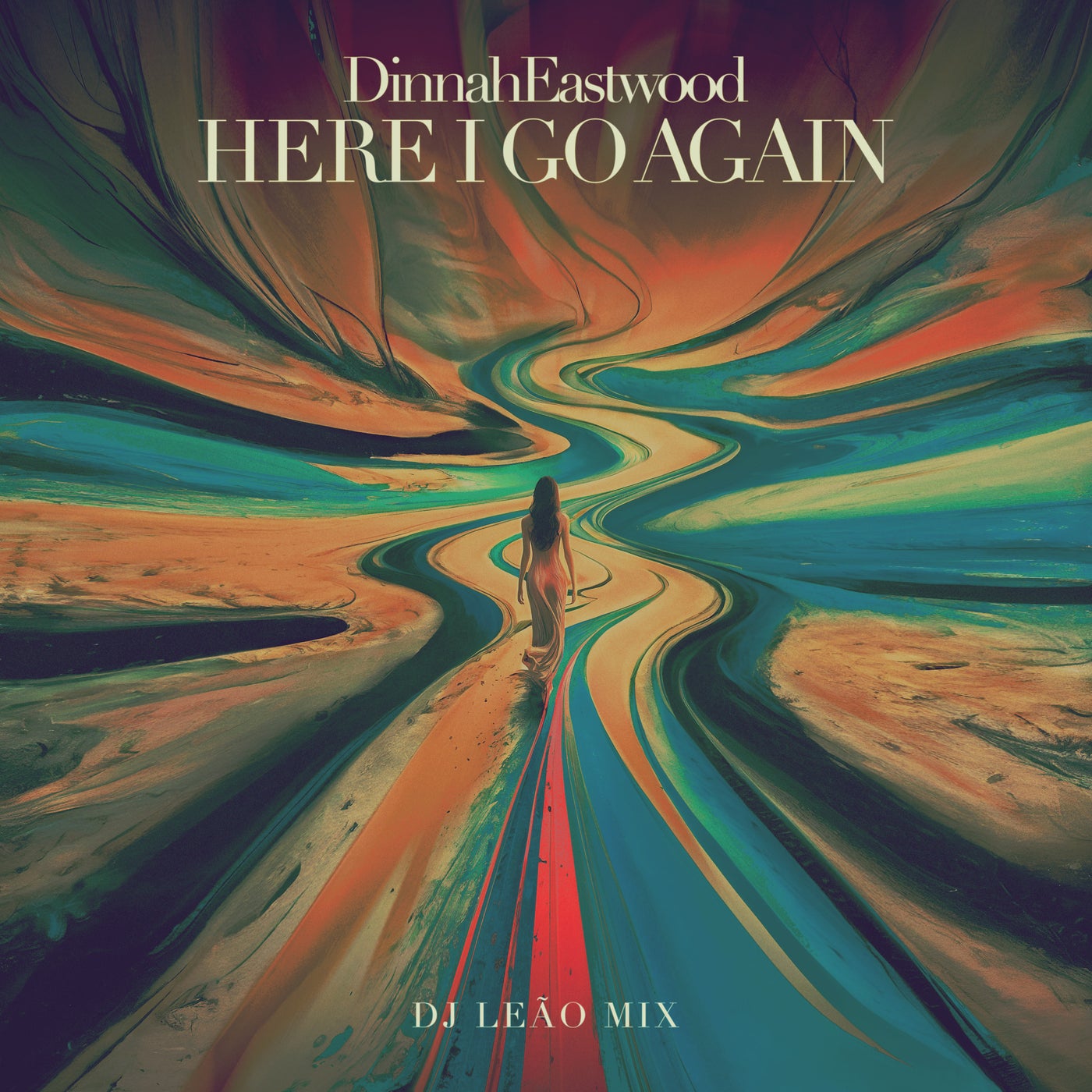 Cover - Dinah Eastwood - Here I Go Again (DJ Leao Mix)