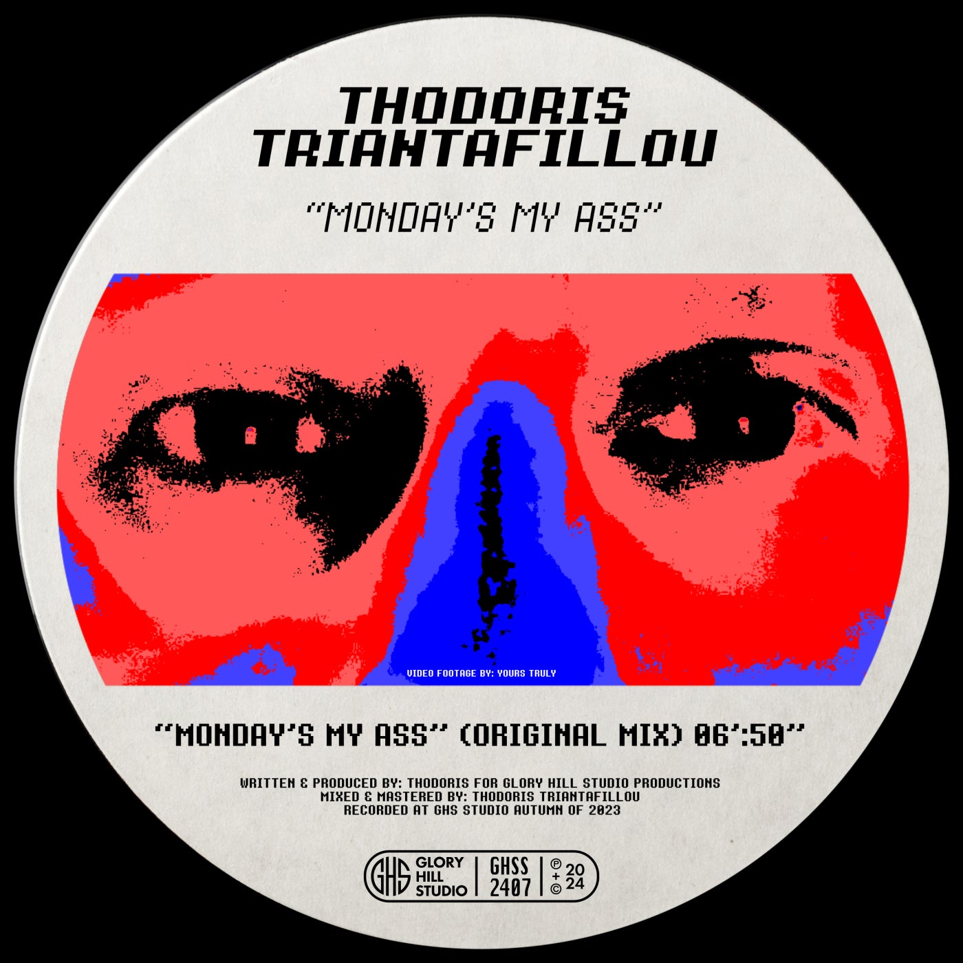 Cover - Thodoris Triantafillou - Monday's My Ass (Original Mix)