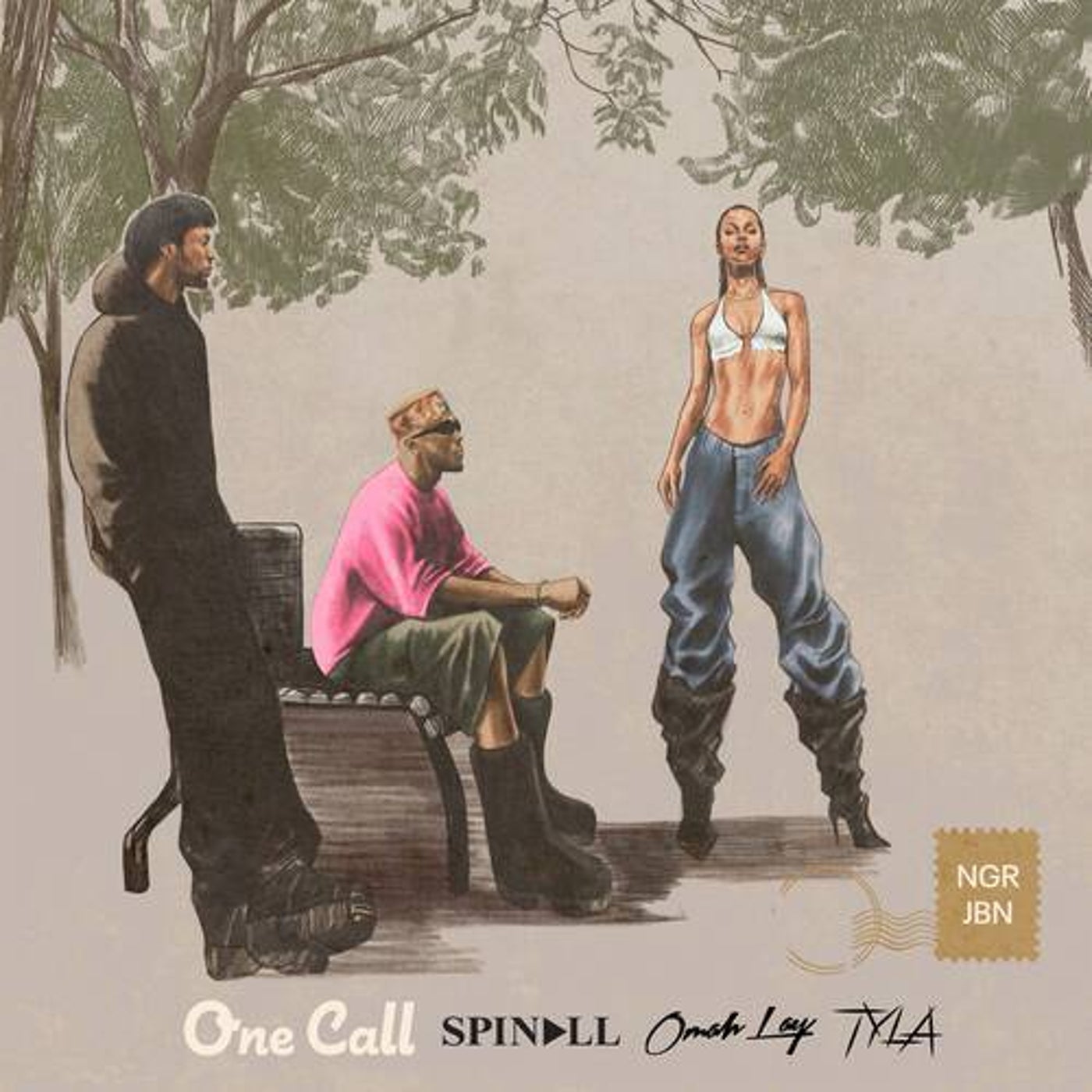 Cover - Tyla, Omah Lay, SPINALL x Omah Lay x Tyla, SPINALL - One Call (Original Mix)