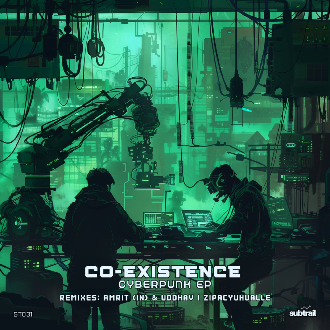 Cover - Co-Existence - Cyberpunk (Amrit (IN) & Uddhav Remix)