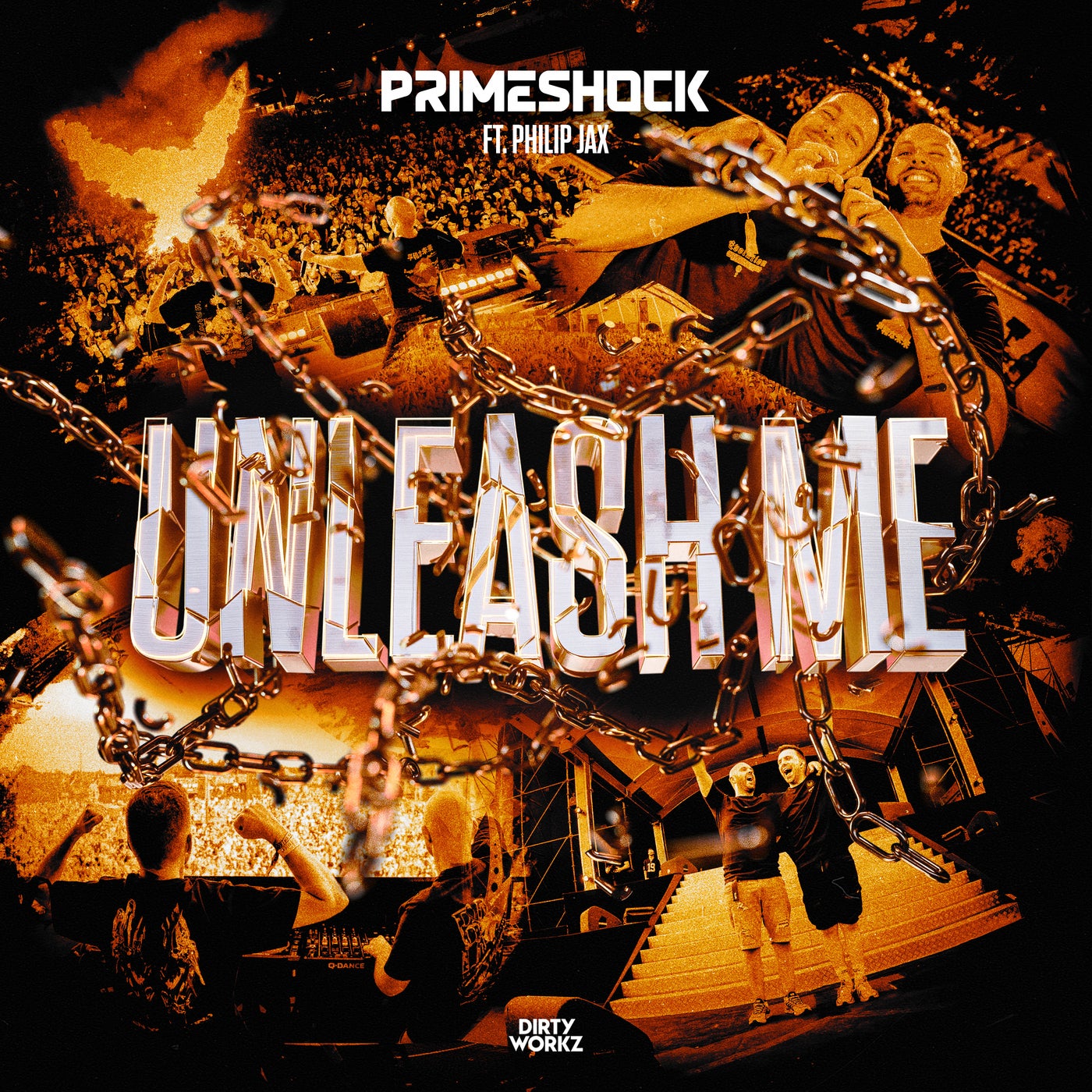 Cover - Primeshock, Philip Jax - Unleash Me feat. Philip Jax (Extended Mix)