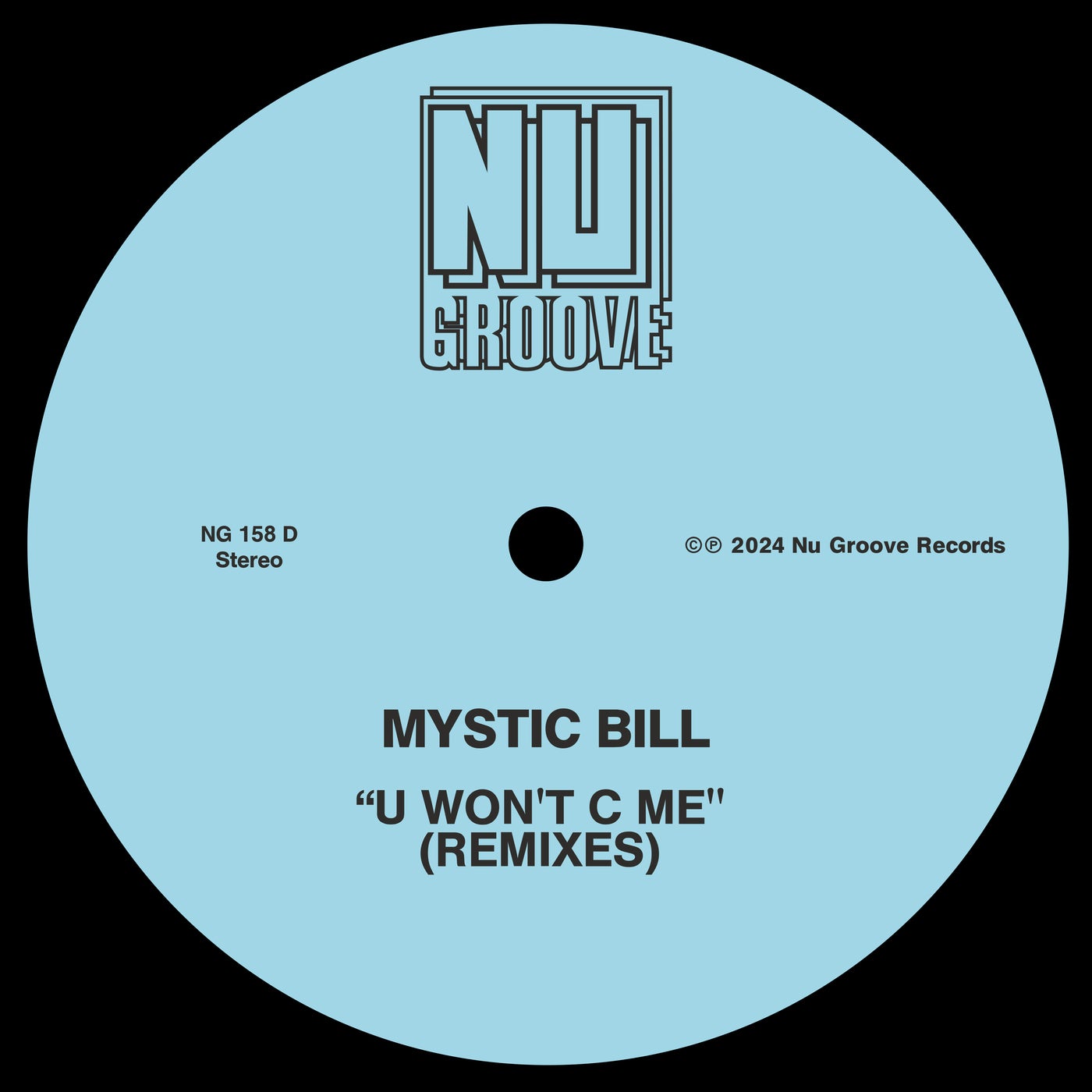 Cover - Mystic Bill - U Won't C Me (Stefan Braatz Panic Dub)