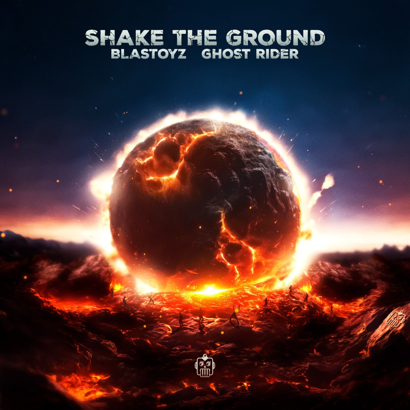 Cover - Blastoyz, Ghost Rider - Shake The Ground (Original Mix)