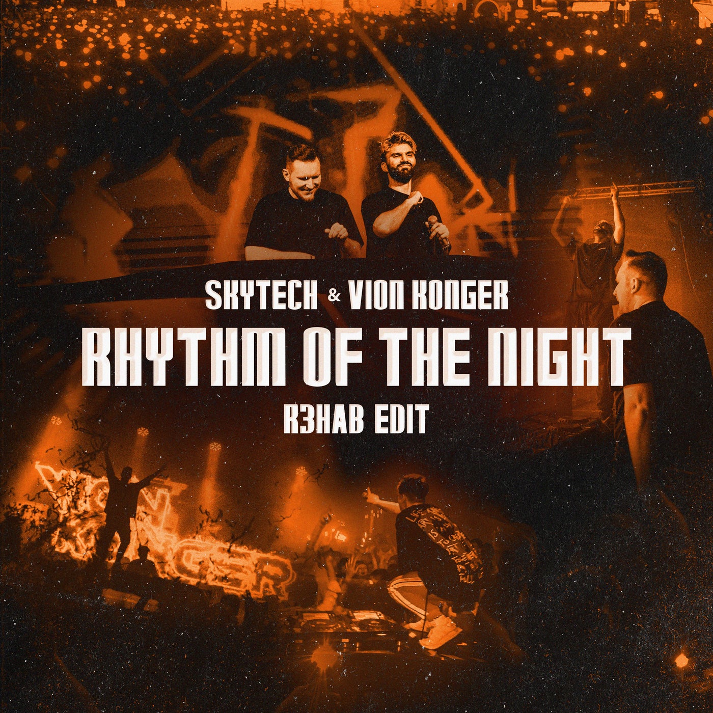 Cover - Skytech, R3HAB, Vion Konger - Rhythm Of The Night (R3HAB Edit) (Extended Version)