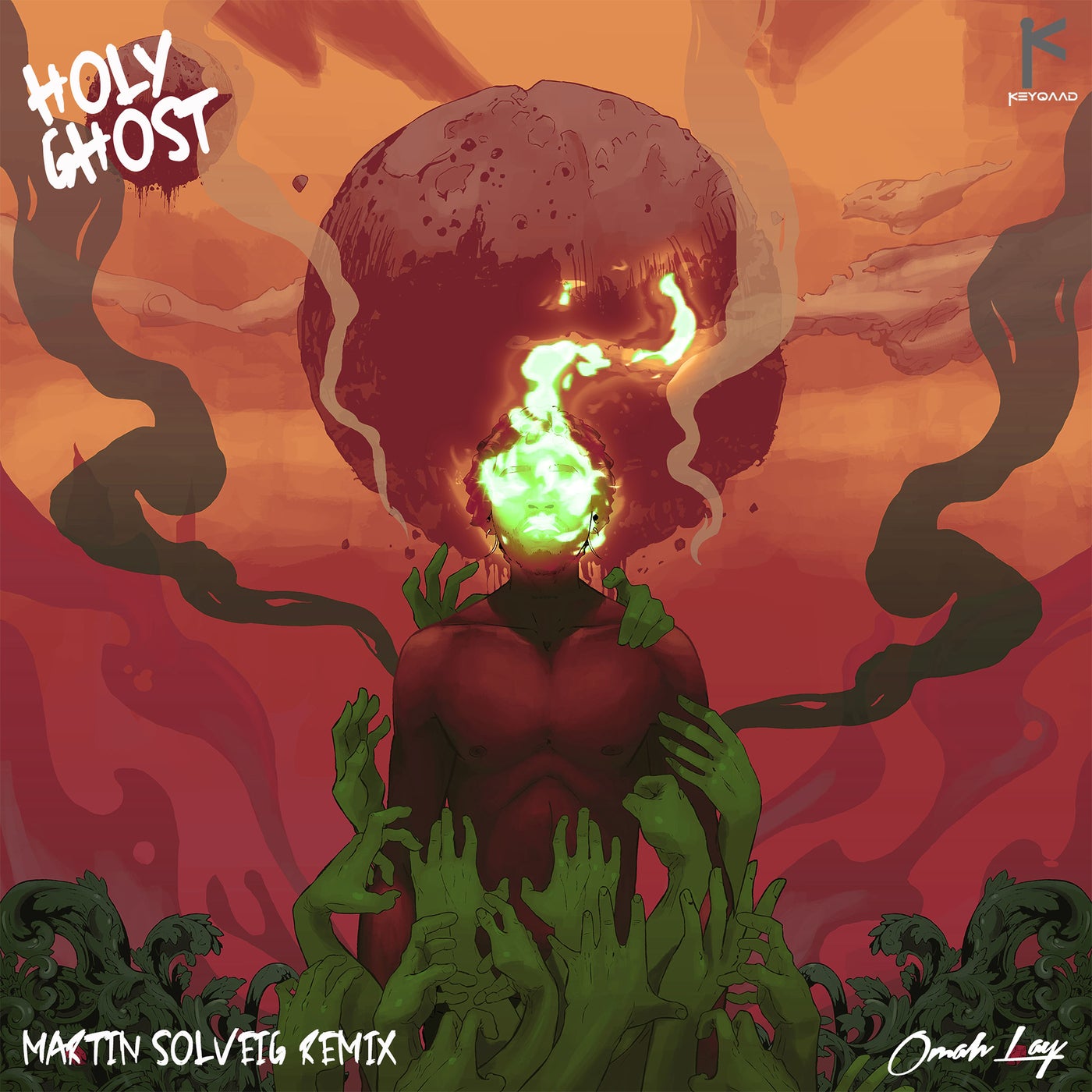 Cover - Martin Solveig, Omah Lay, Lekaa Beats - Holy Ghost (Martin Solveig Extended Remix)