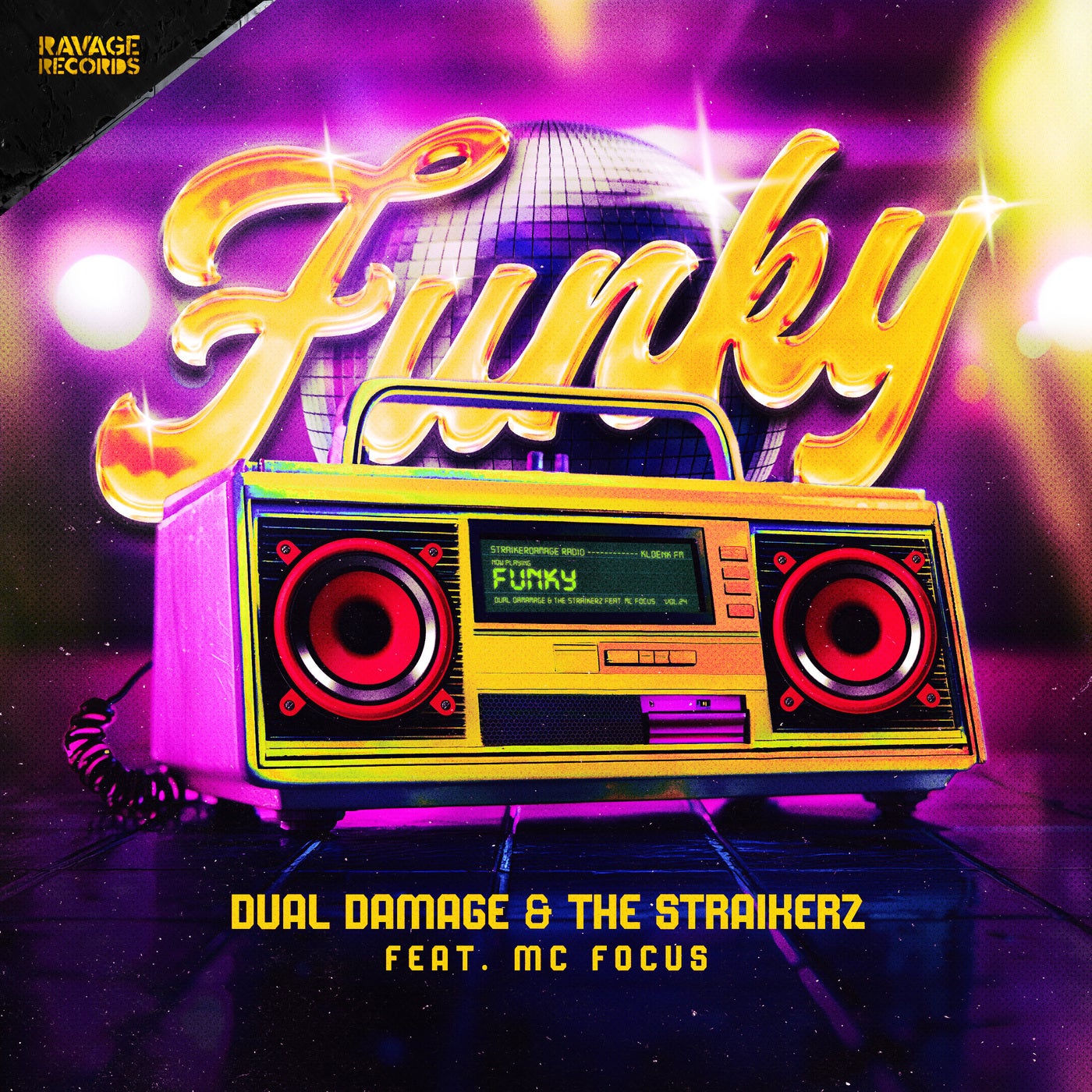 Cover - Mc Focus, The Straikerz, Dual Damage - FUNKY feat. MC Focus (Pro Mix)