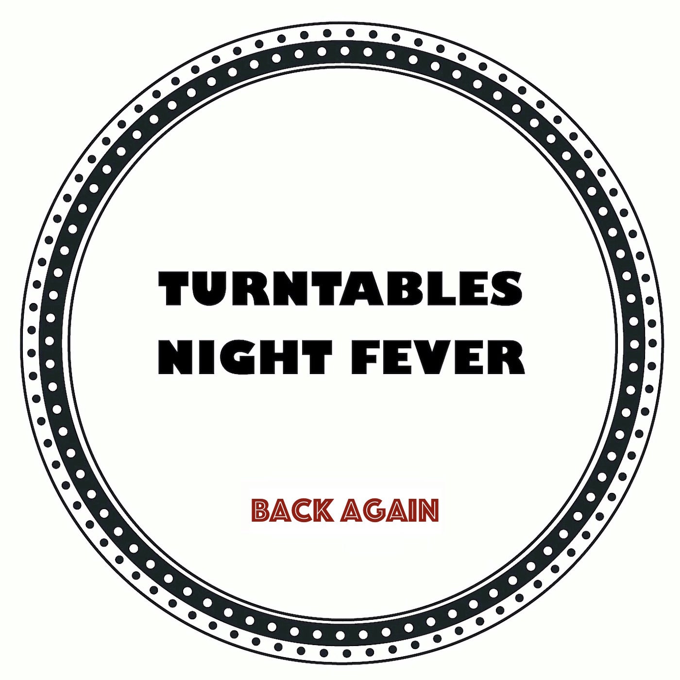 Cover - Turntables Night Fever - Back Again (Original Mix)