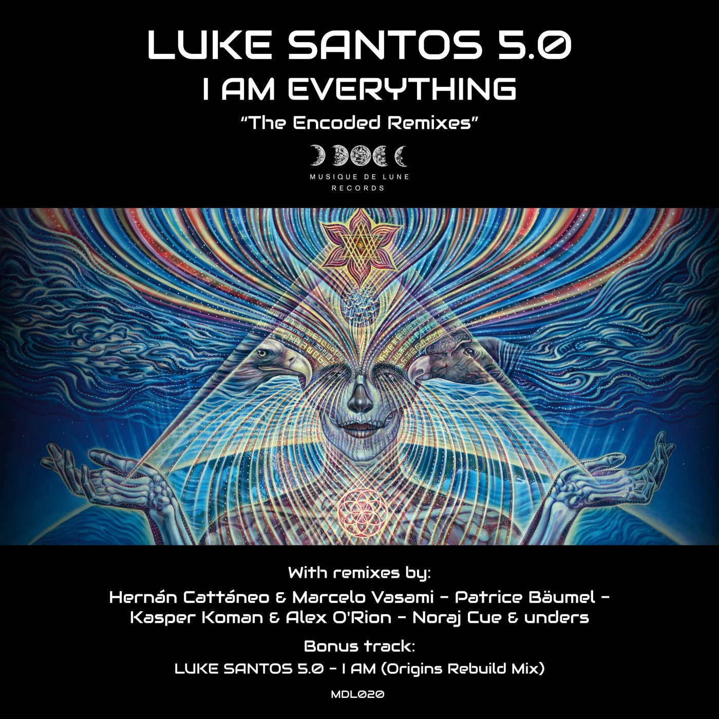 Cover - Luke Santos - I Am the Messenger feat. Zohar (Original Mix)