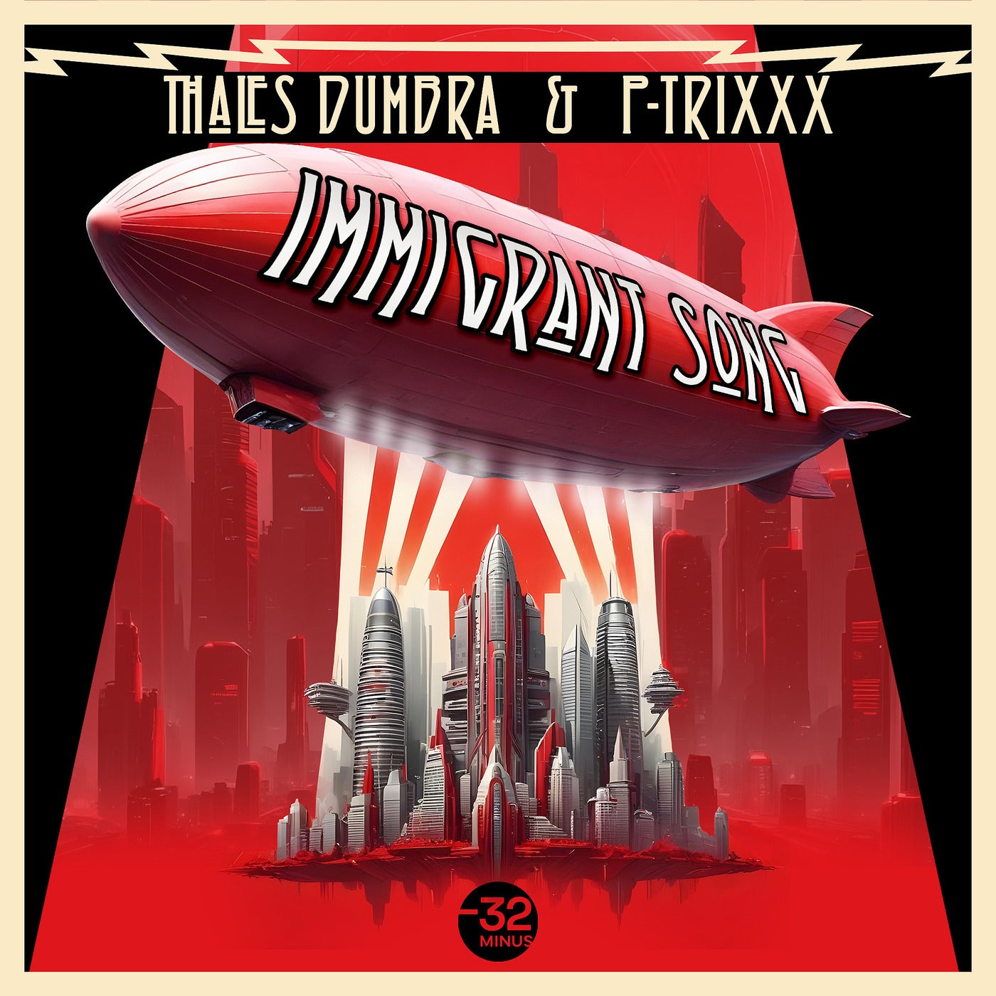 Cover - Thales Dumbra, P-TRIXXX - Immigrant Song (Original Mix)