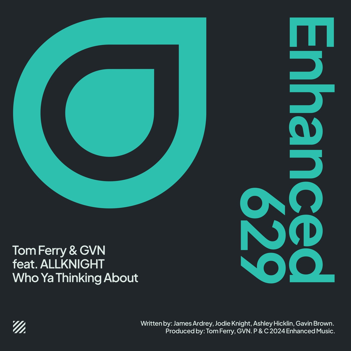 Cover - GVN, Tom Ferry, ALLKNIGHT - Who Ya Thinking About (Extended Mix)