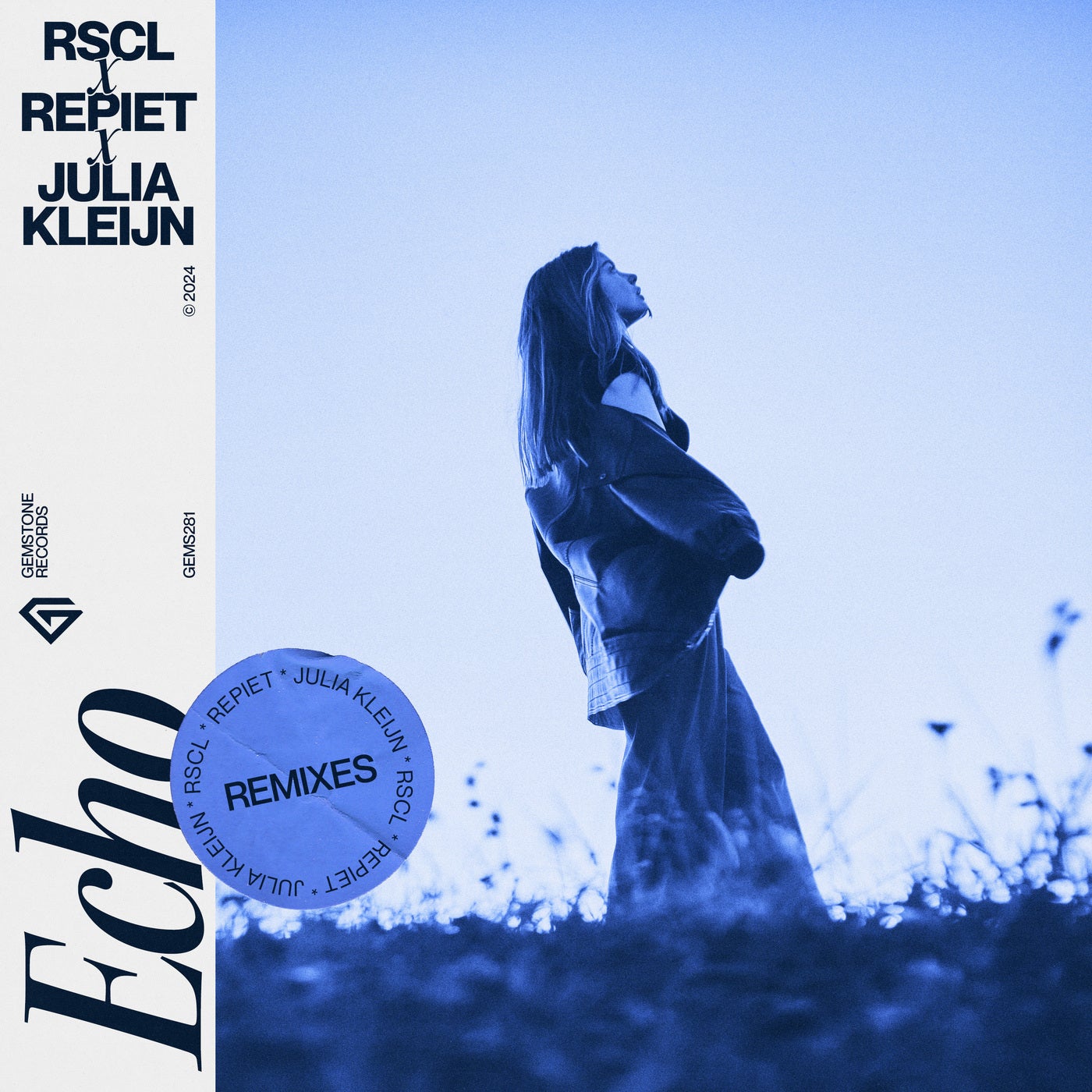 Cover - Repiet, RSCL, Julia Kleijn - Echo feat. Julia Kleijn (Jessee Extended Remix)